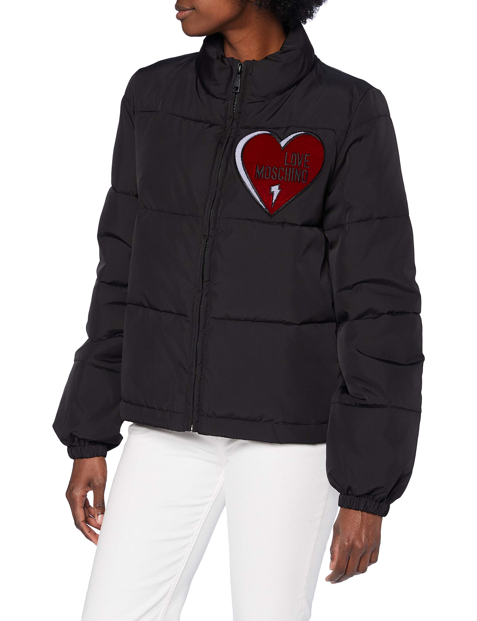 Love MoschinoWomen's Jacket Thunder Heart Embroidery Jacket