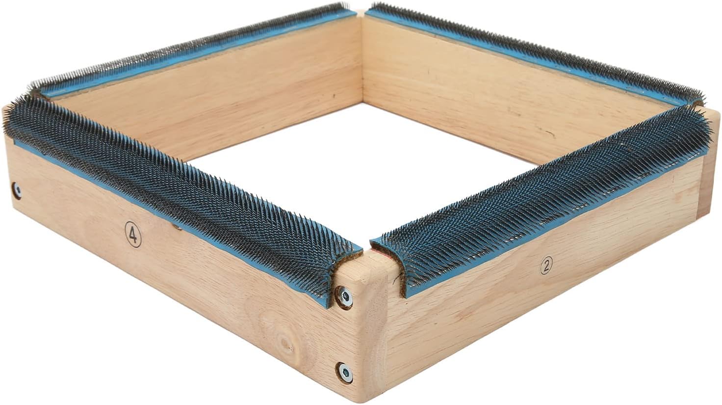 Okuyonic Punch Needle Frame, Sturdy Stable Easy Assembly Rug Hooking Frame with Screws for Tufting