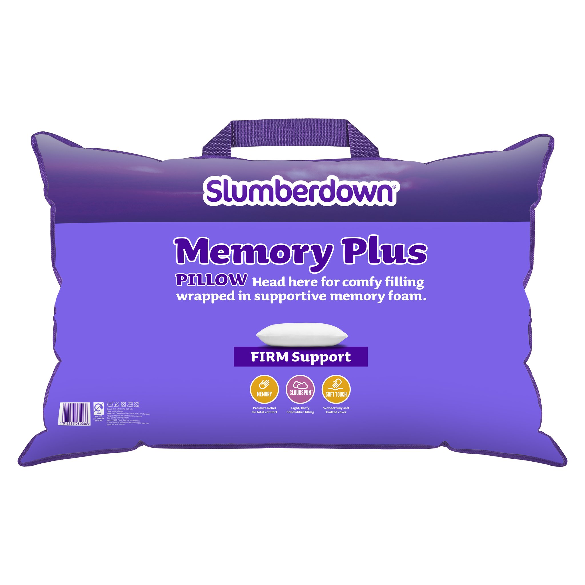 slumberdown side sleeper pillow