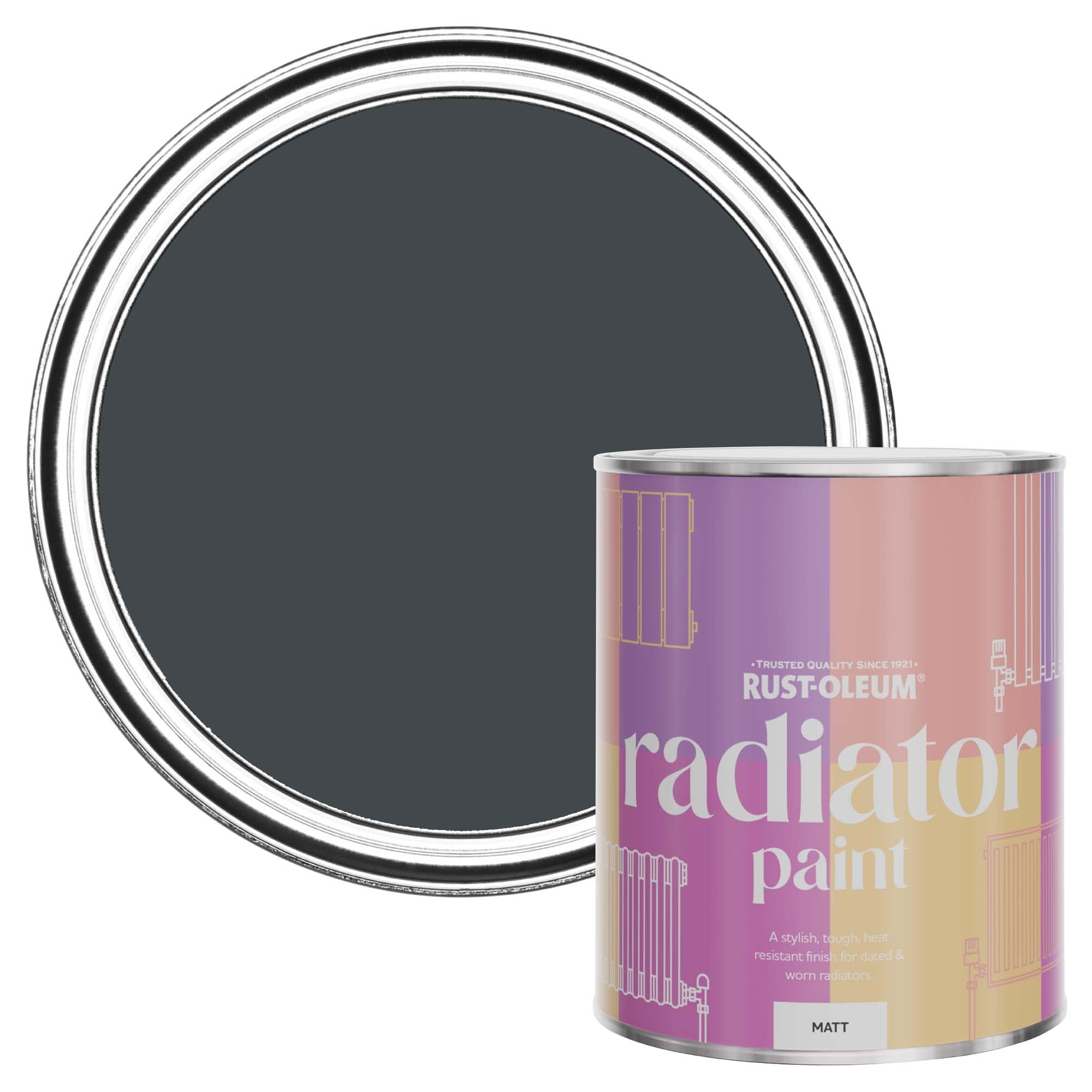 Rust-Oleum Radiator After Dinner 750Ml - Green