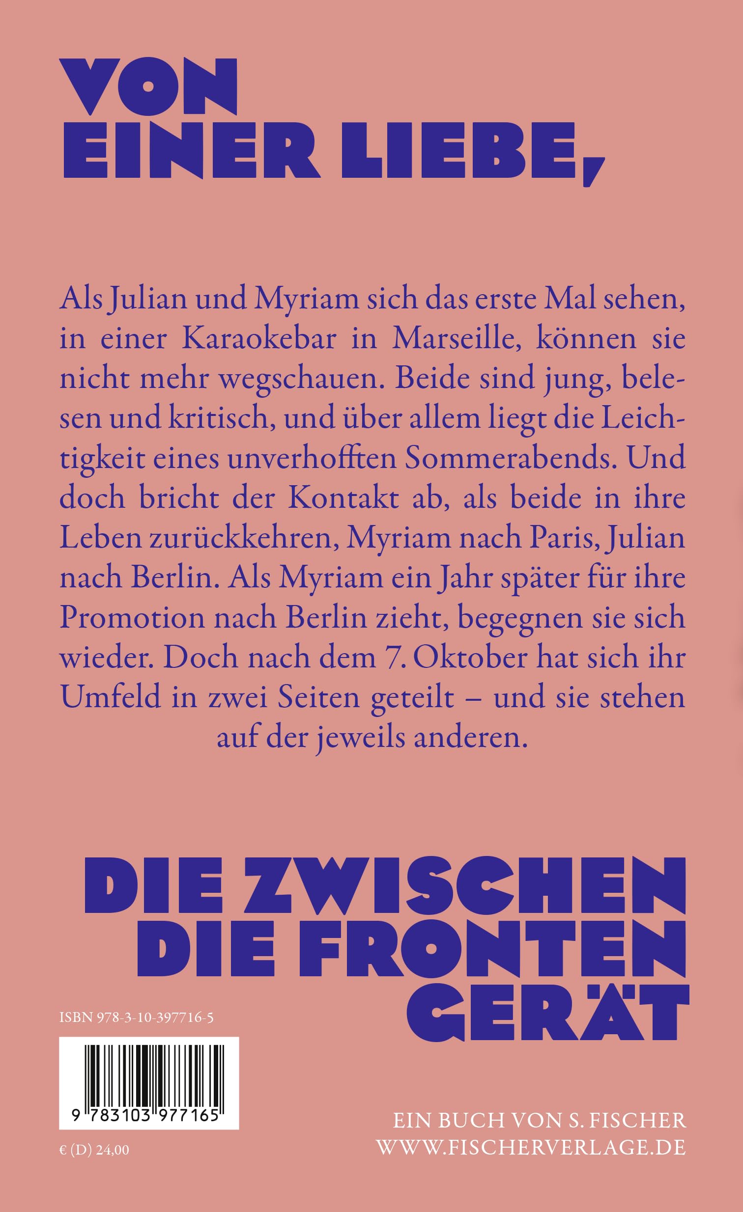 Blaue Romanze: Roman