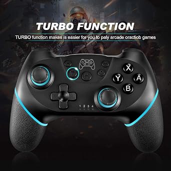 Wireless Pro Control Compatible with ASTARRY Switch Lite/Switch OLED (Blue)