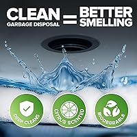 Vista 6 de Renuv® Garbage Disposal Cleaner and Deodorizer Tablets Drain Freshener, Foaming Citrus Scent, Sink Odor Refresher for Kitchen Garbage Disposer