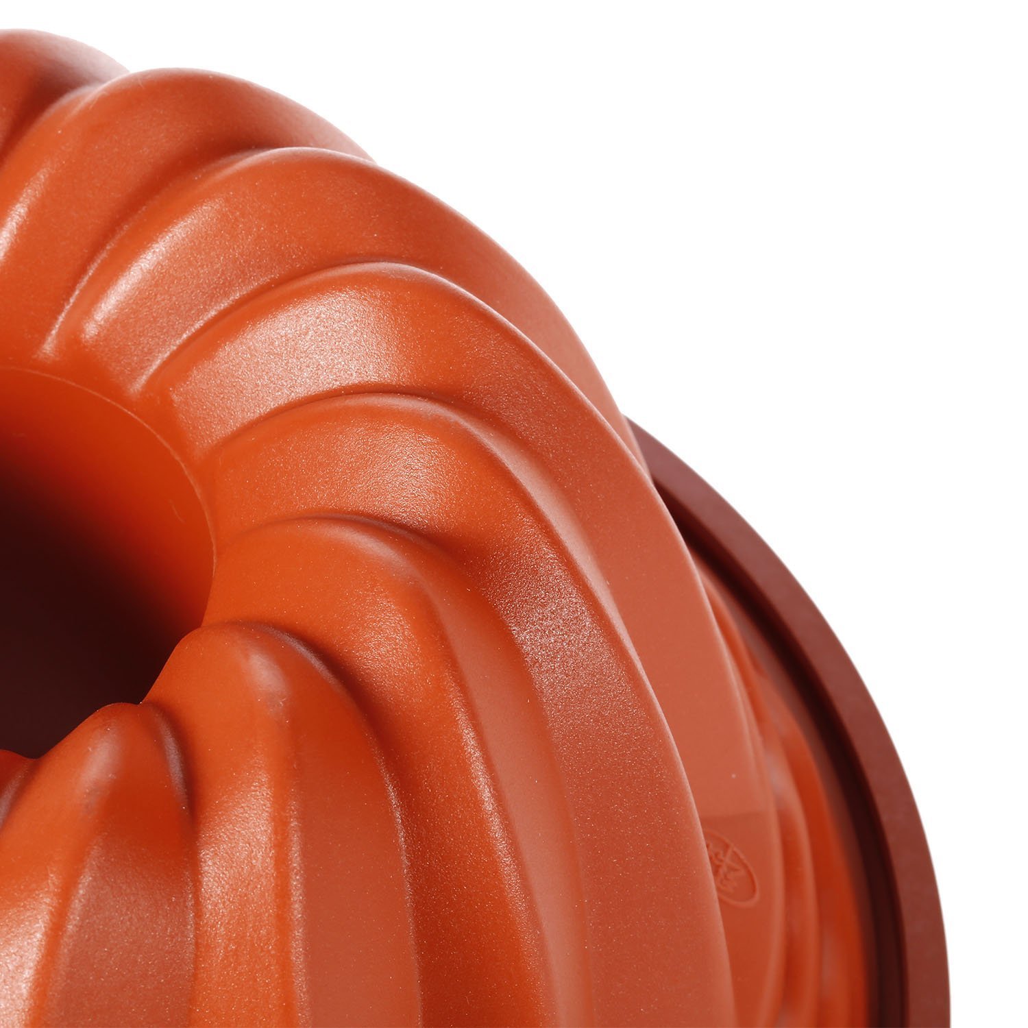 silikomart | SFT128 Stampo in Silicone per Torta Stampo Rotondo, Antiaderente, Confezione da 1 Stampo per Dolci con Safe Ring, 280 h 47 mm, Volume 2,5 l, Made in Italy