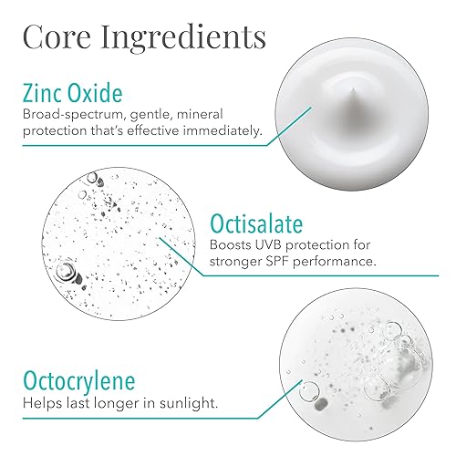 Miniatura 4 de Watermans Mineral SPF 55 Protector solar con zinc, Aqua-Armor, protector solar de amplio espectro para cara y cuerpo, protector solar seguro para