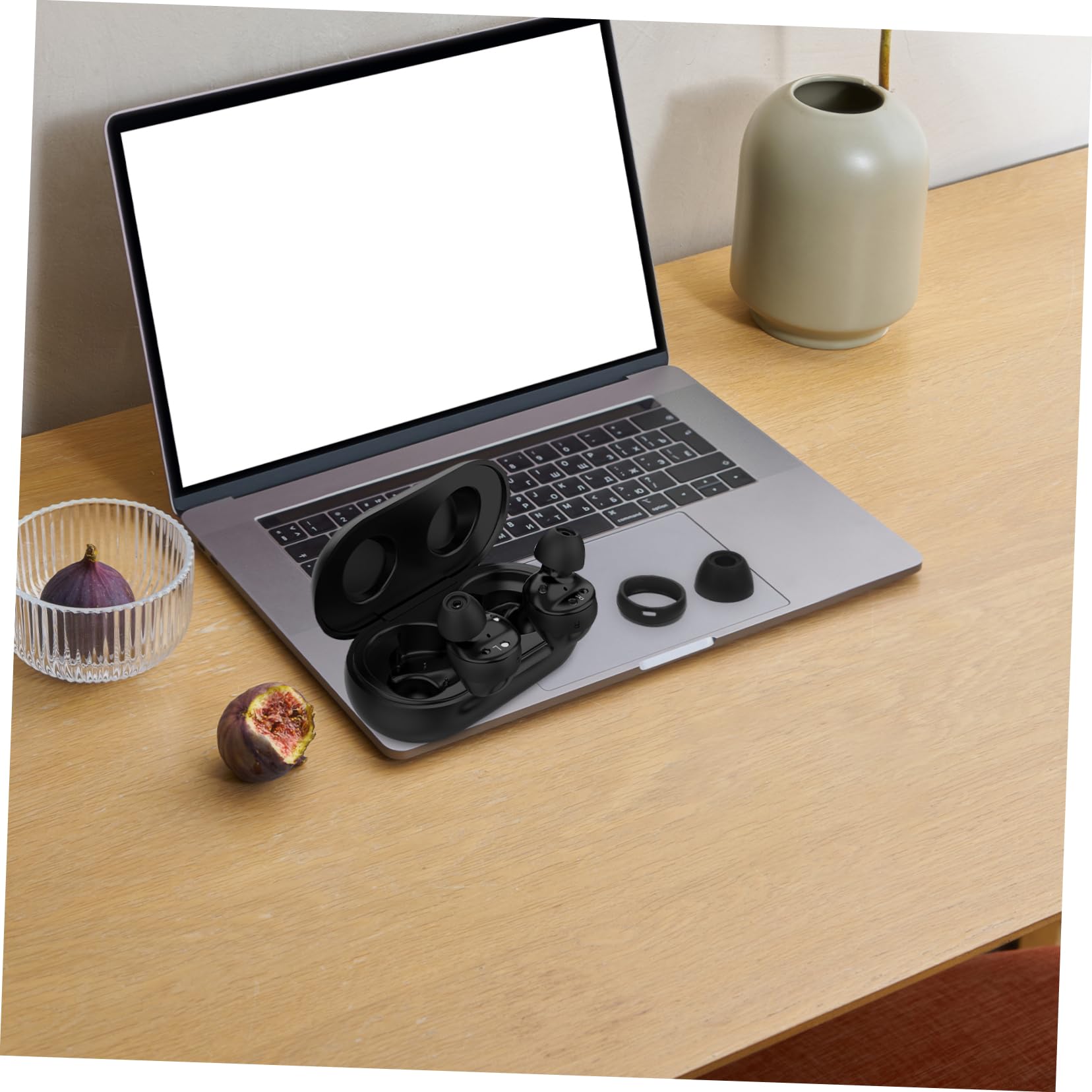 16 Embouts De Remplacement En Silicone Pour Samsung Buds/Buds+ - Kit Ailes Et Embouts - Blanc - Confort Et Isolation