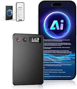 AI Voice Recorder, Audio Activated Recorder with Playback, App Control, Transcribe & Summarize with AI Technology, 190 Languages, 64GB Memory, Suitable for Lectures, Learning, Meetings, Calls asin的图片