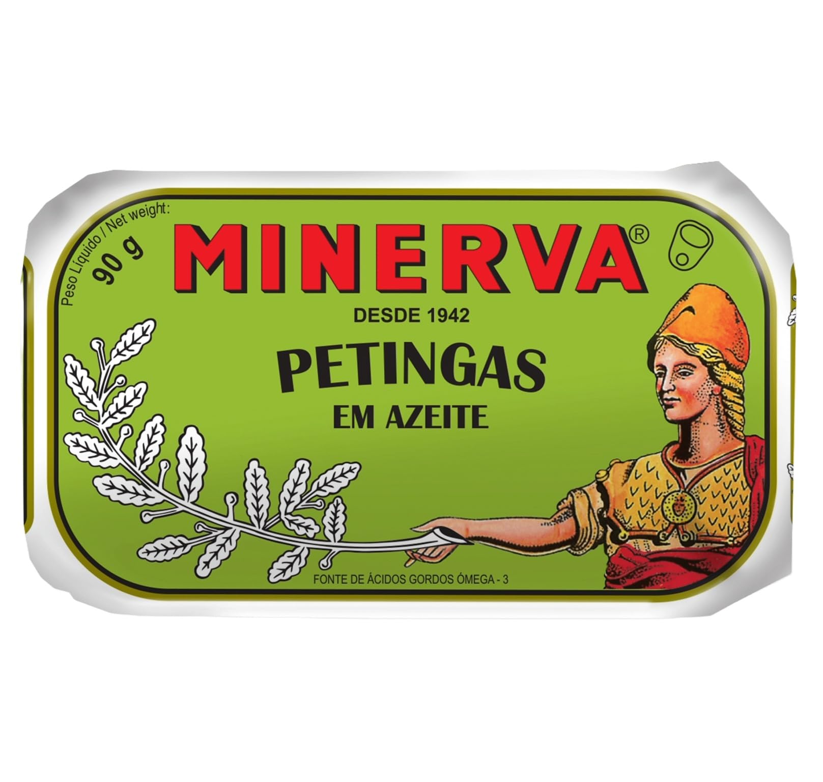 Minerva Petingas in Olivenöl 10 x 90g – Kleine Portugiesische Sardinen – Premium Fischkonserve – Reich an Omega-3
