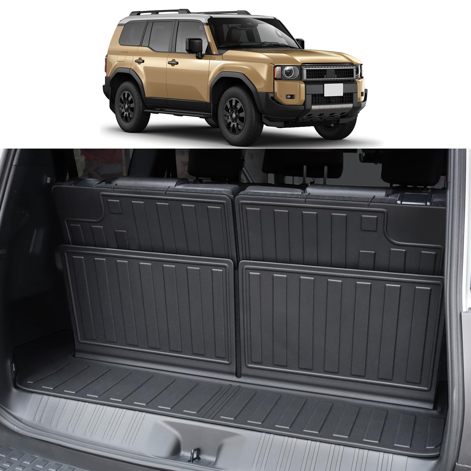 Trunk mat is for 2024-2027 Toyota Land Cruiser 250 1958 Prado LC250