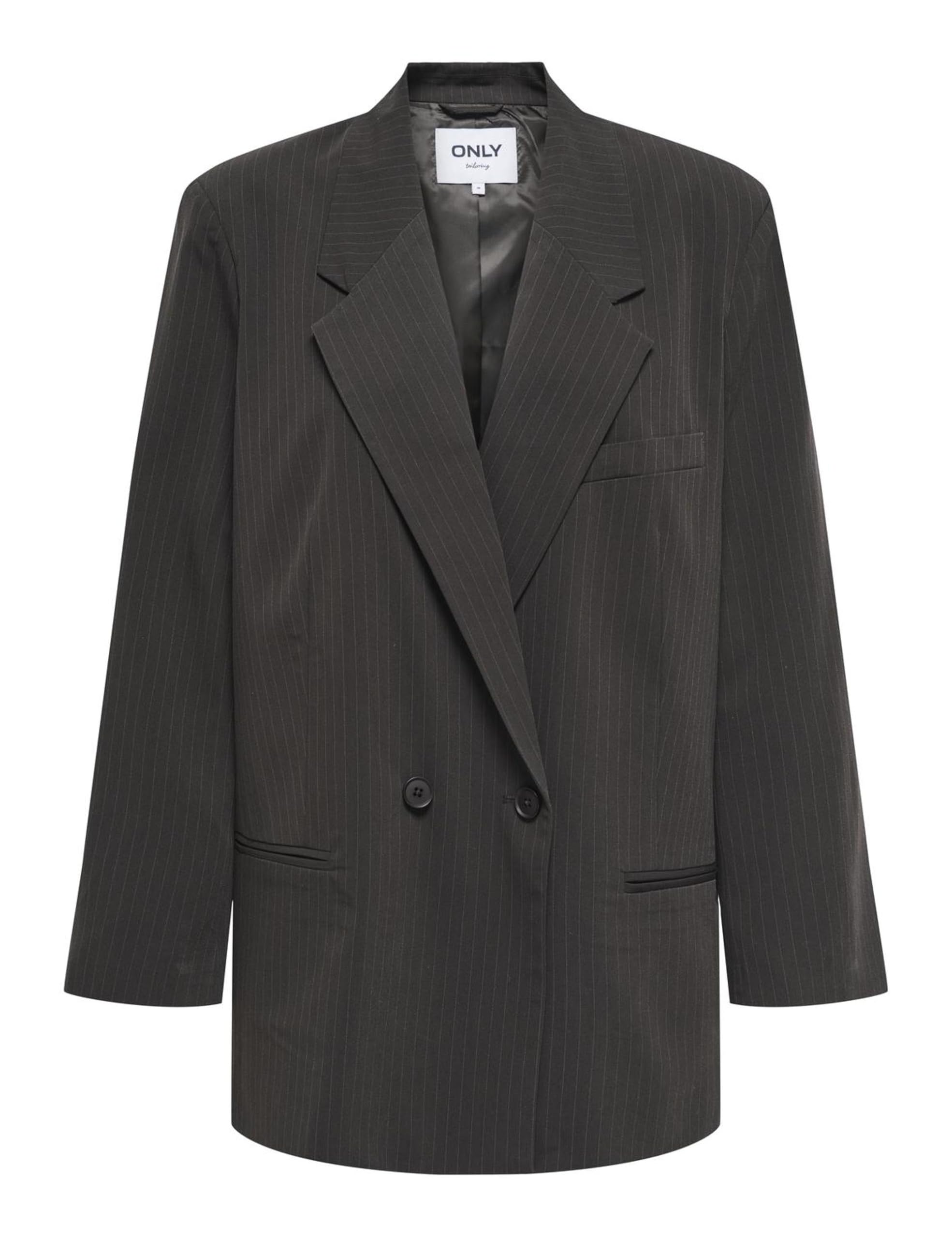 ONLY Damen Onlalden Life L/S Ovs Pinstri Blazer TLR