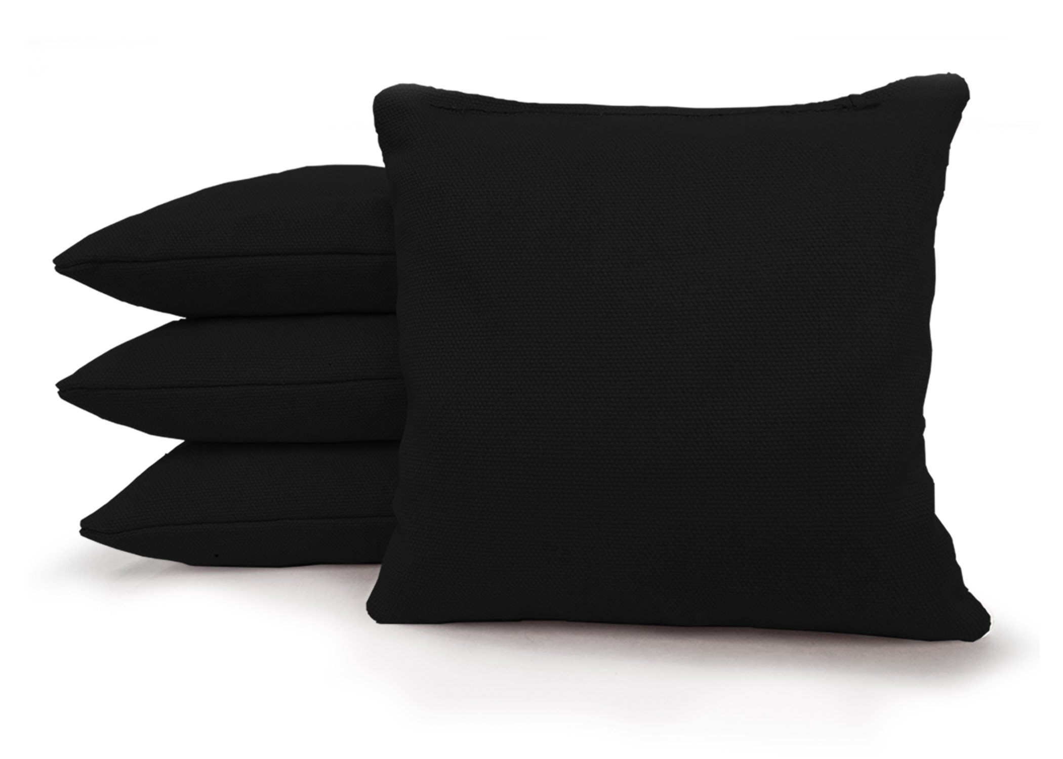 Tailgating Pros Regulation Cornhole Bags 17 Colors Handmade (Set of 8)! Johnson Enterprise, LLC (Red/Black)