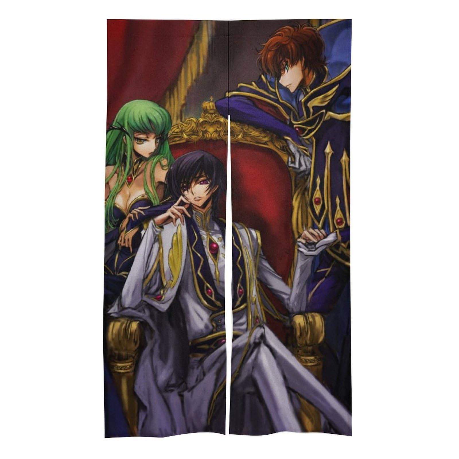 Amazon｜暖簾 Code Geass コードギアス反逆のルルーシュ ブルー 