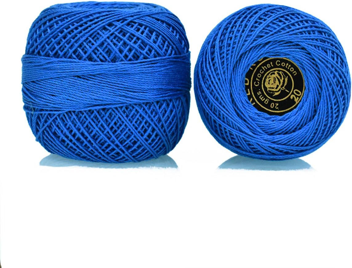 Crochet Cotton Thread Size 20 for Weaving, Knitting and