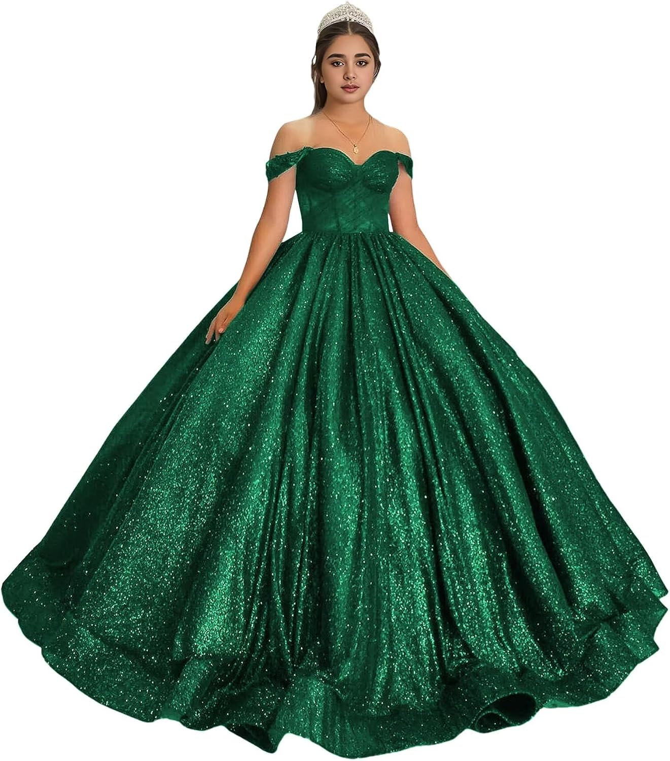 sweet 15 dresses green Wrinkle-Free Sleeveless Tennis & Golf Dress in Emerald Paisley | TPN  Collection – Women's Clothing Boutique main image 1