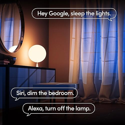 Miniatura 4 de LIFX Bombilla LED inteligente A19 WiFi blanca, regulable, no requiere concentrador, funciona con Alexa y Apple Home Kit, Hey Google, 2700 K blanco