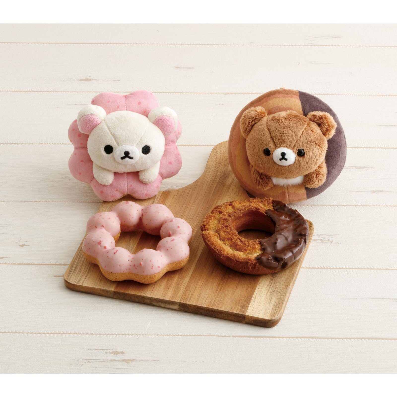 新品6点セット リラックマ　ぶらさげぬいぐるみ　ミスド　女子高生　JK リラックマ ぶらさげぬいぐるみ ミスタードーナツ JK 女子高生