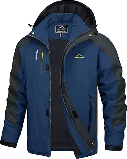 Herren Übergangsjacke Wasserabweisende Softshelljacke Leicht Wanderjacke Regenjacke mit Abnehmbarer Kapuze
