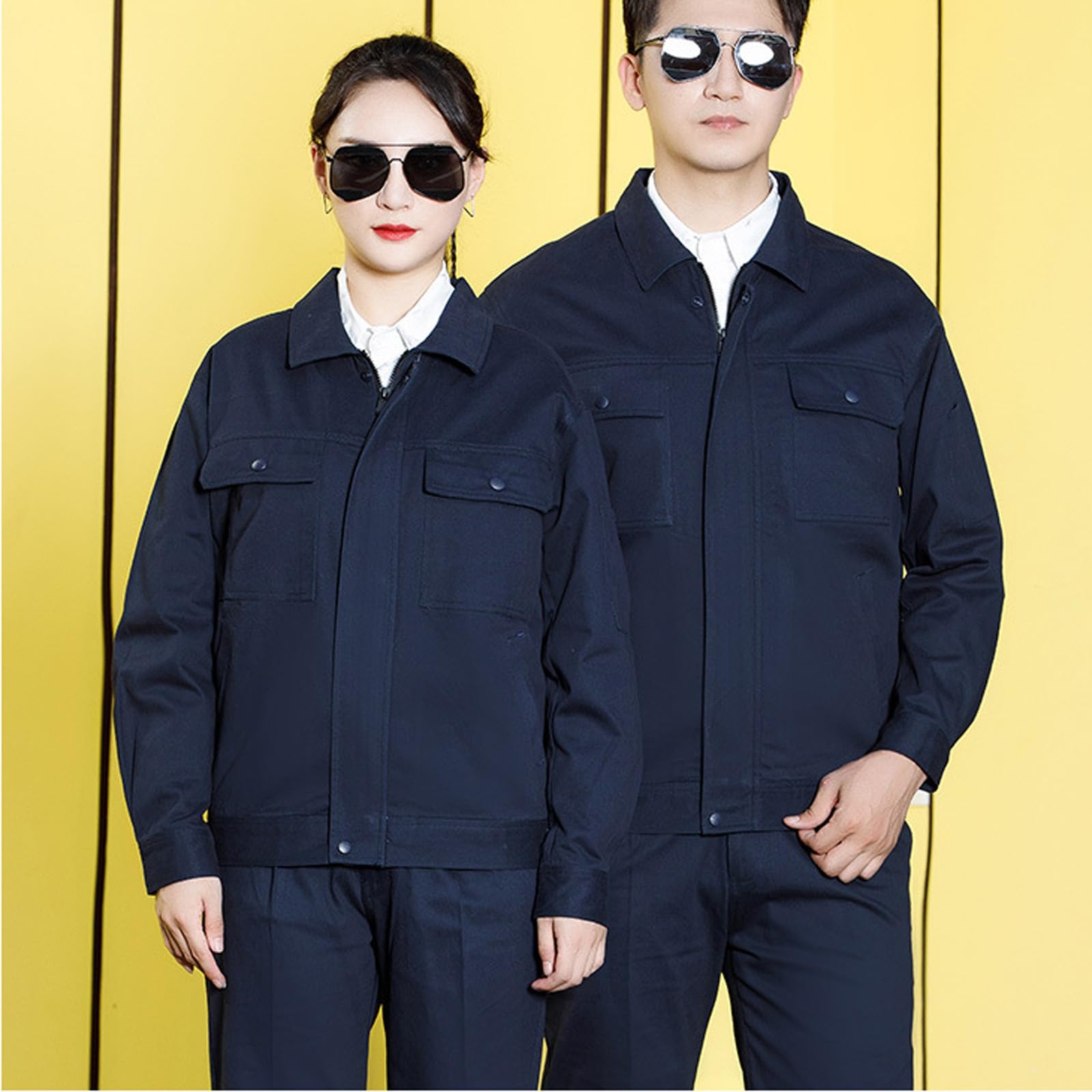 Combinaisons À Manches Longues Vêtements De Travail Chemises Et Pantalons Hommes Femmes Vêtements De Travail Anti Statique Coton Travail Salopette
