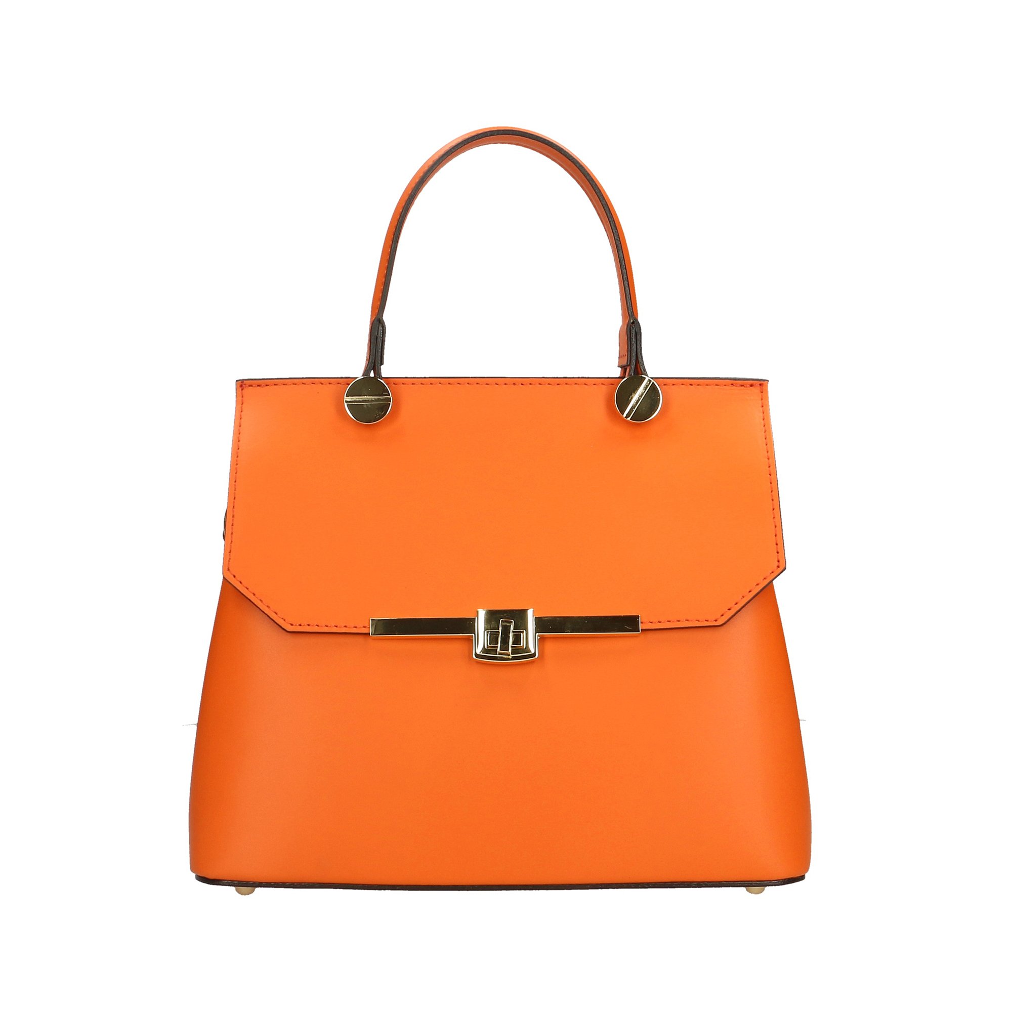 Chicca Borse Borsa Donna a ano Pelle con Tracolla Bauletto (Bianco