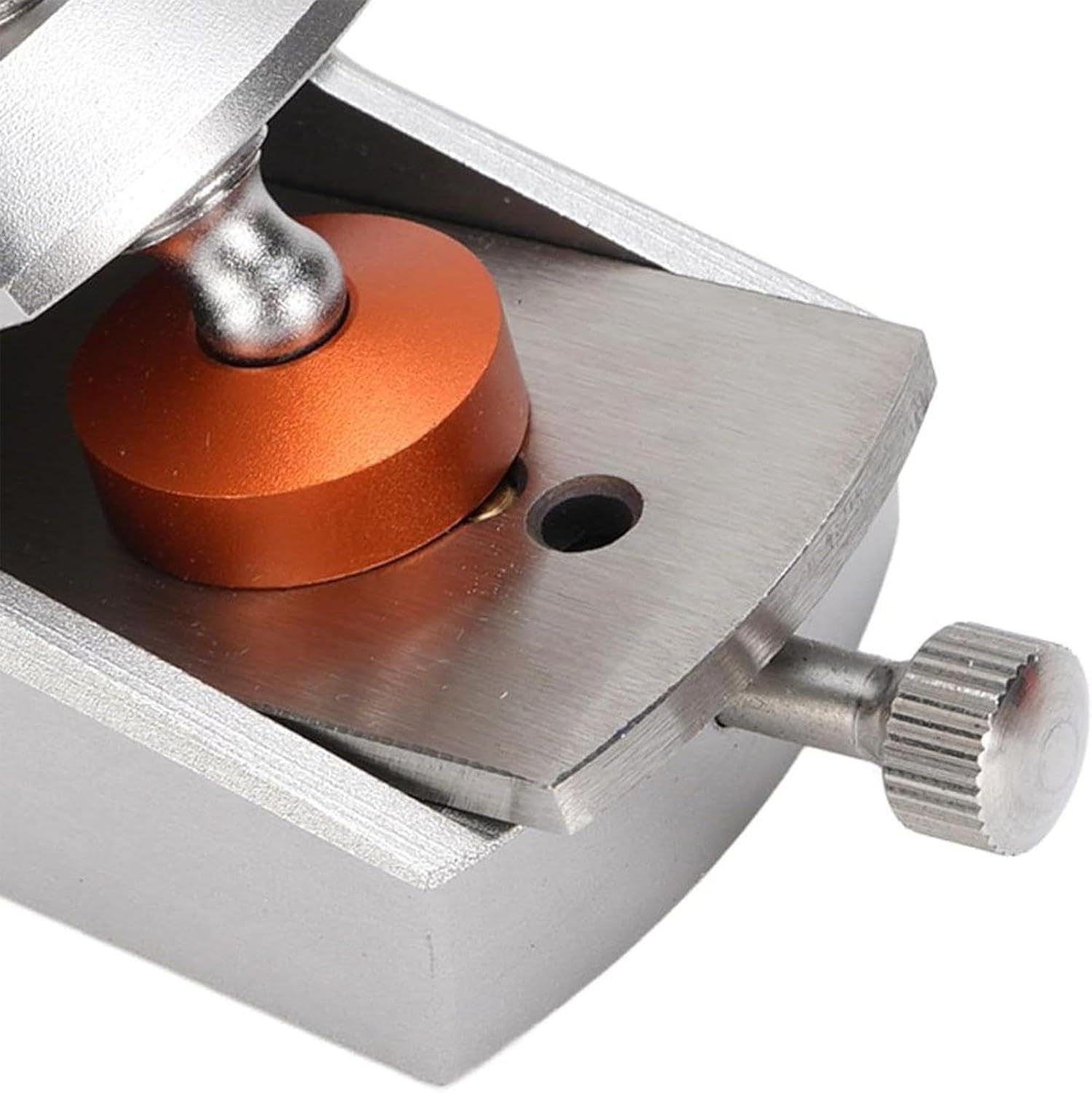 SagaSave Aluminum Alloy Wood Hand Planer, Mini Pocket Block Trimming Plane with Adjustable Steel Blade for Carpentry Crafts Edge Refining, 1 Pack