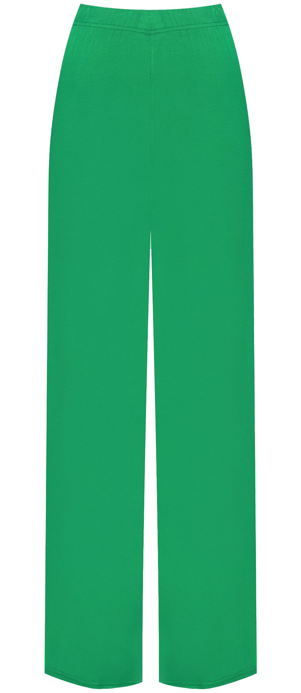 Wearall Women's Jade Plus Size Plain Palazzo Wide Leg Flared Trousers Pants - 20-22