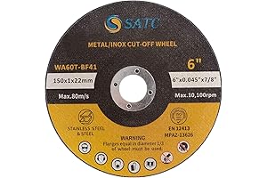 SATC Cut Off Wheel 6 inches 25 pcs