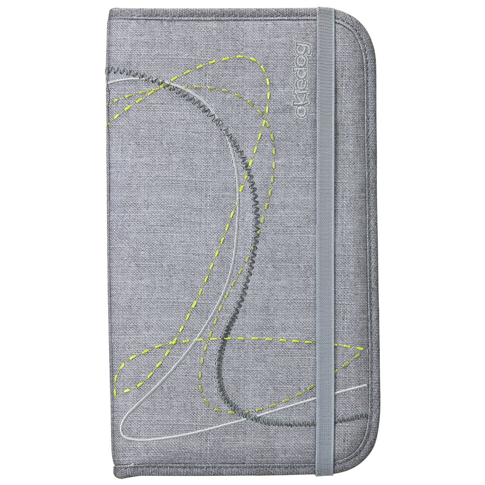 okiedog Zugvogel Document and Passport Holder, Urban Grey, 70032