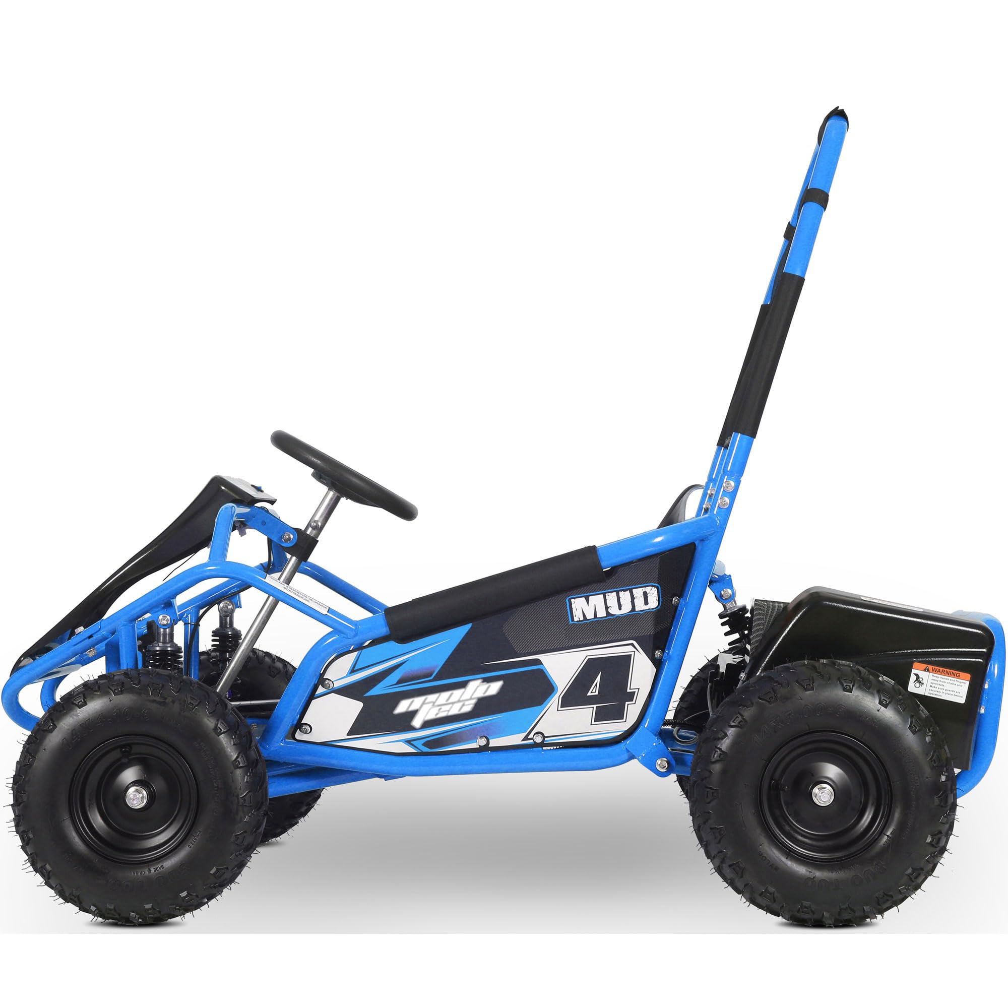 MotoTec Mud Monster Kids Electric 48v 1000w Go Kart Full Suspension