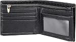 Polare RFID Blocage Cowboy Véritable Crazy Horse Naturelle Cuir Bifold Wallet pour homme
