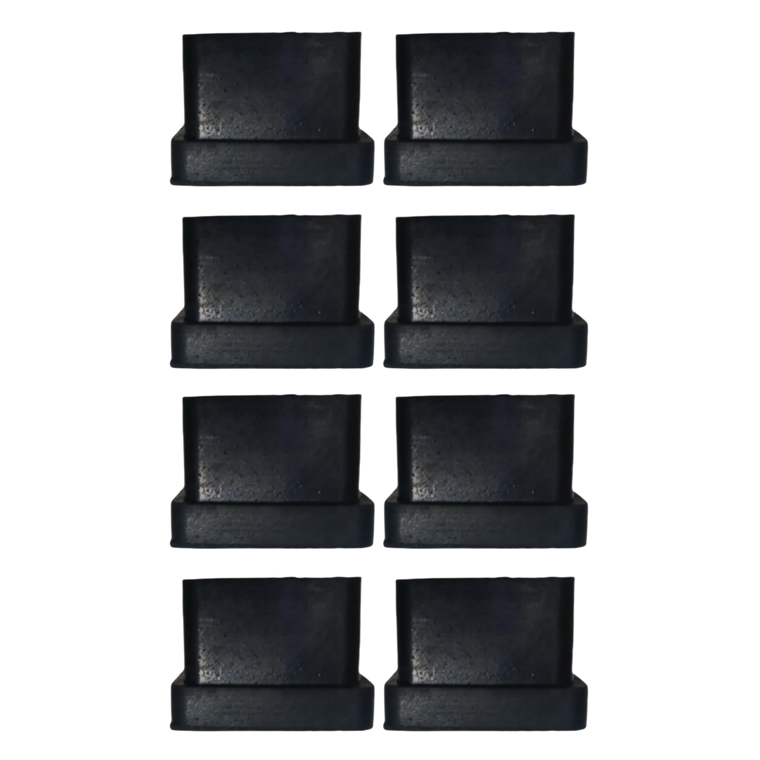 DEEPOOS Square Rubber Bush,1.25 Inch (30mm) Pad or Cap for Furniture - Black - (Pack of 8) (B0D3RQJ2BS) Amazon Price History, Amazon Price Tracker