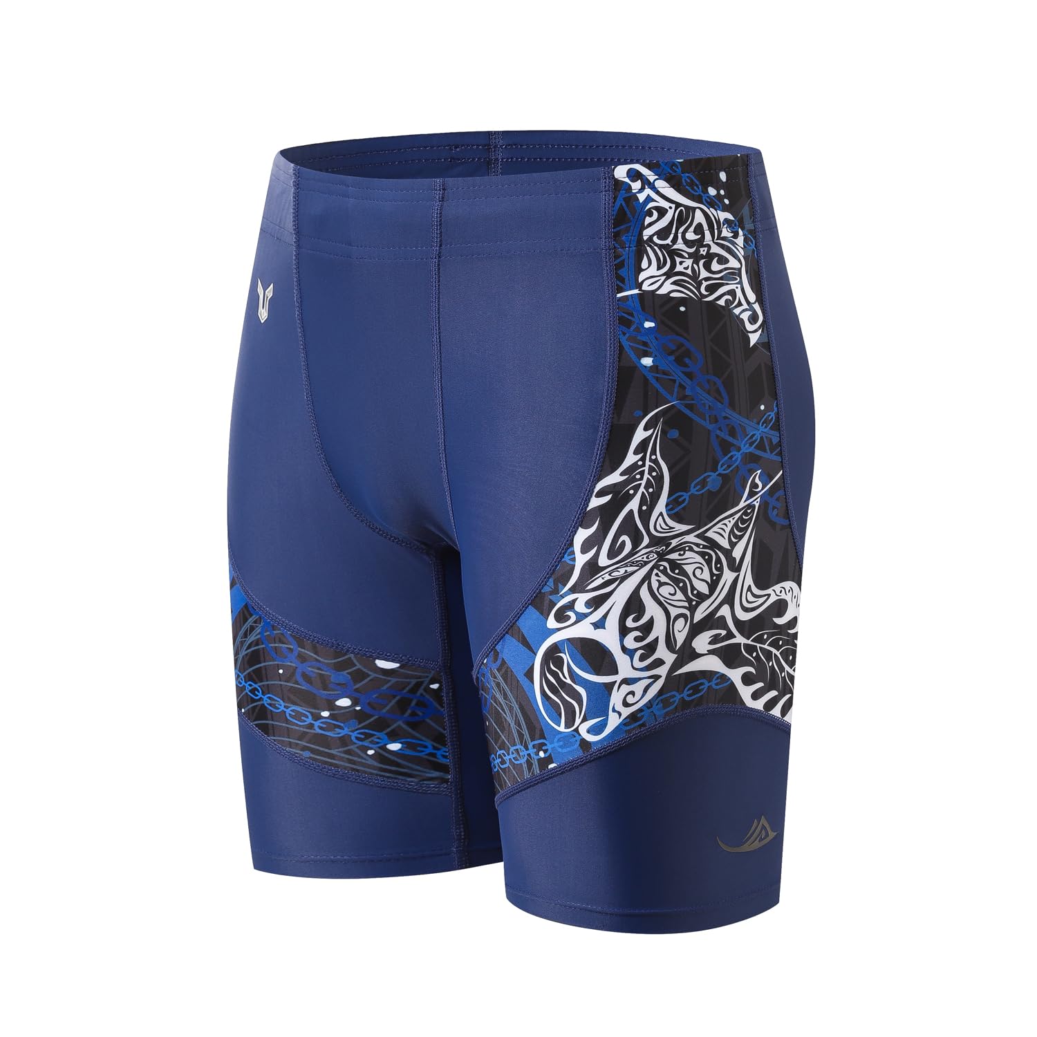 Men's Rash Guard Swim Shorts Compression Swimming Jammer Cool Dry Active Swimsuit Workout Shorts Sports Tights-image-43