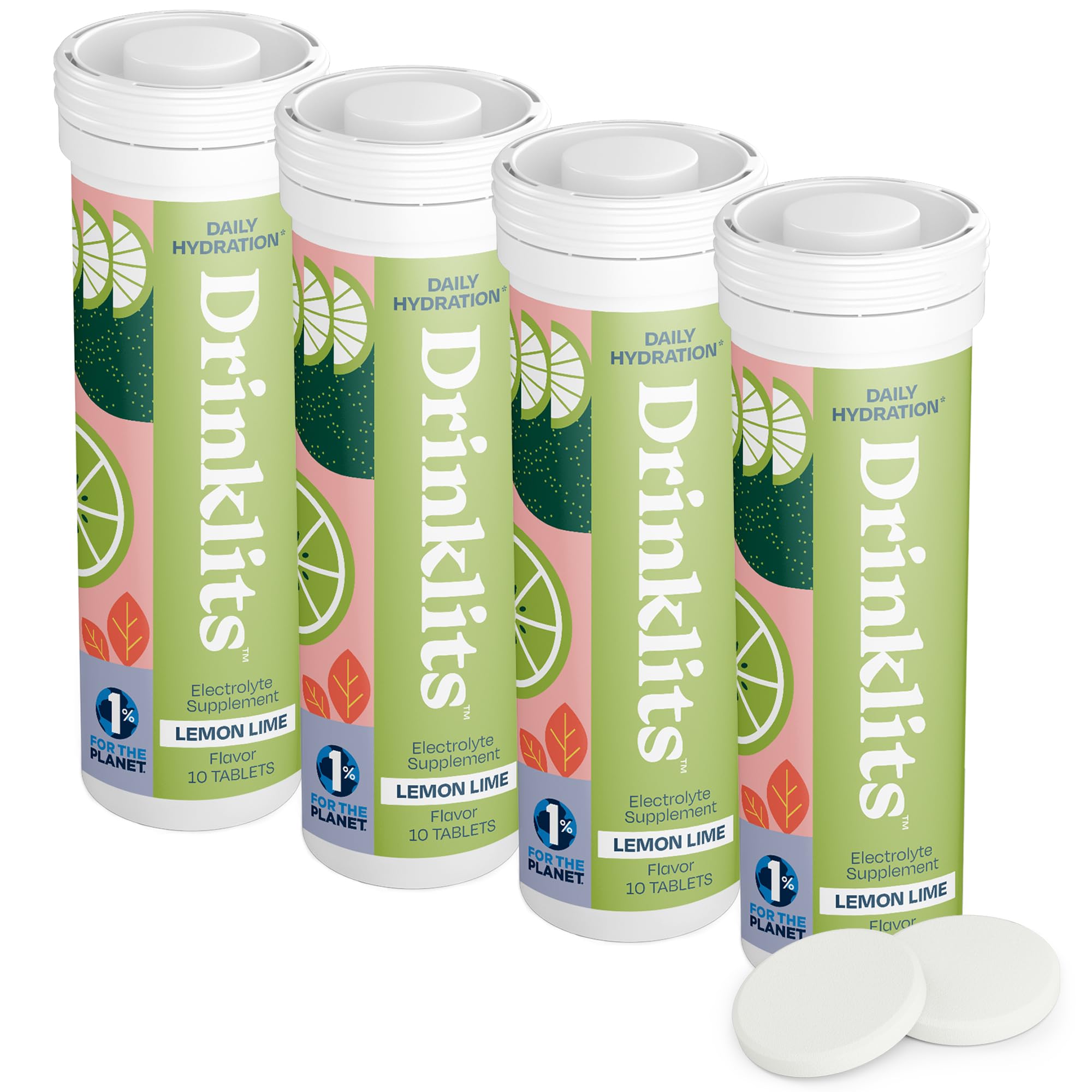 Lit Hydrations Amazon.com: Drinklits Lemon-Lime Daily Electrolyte Hydration Tablets (4 ...