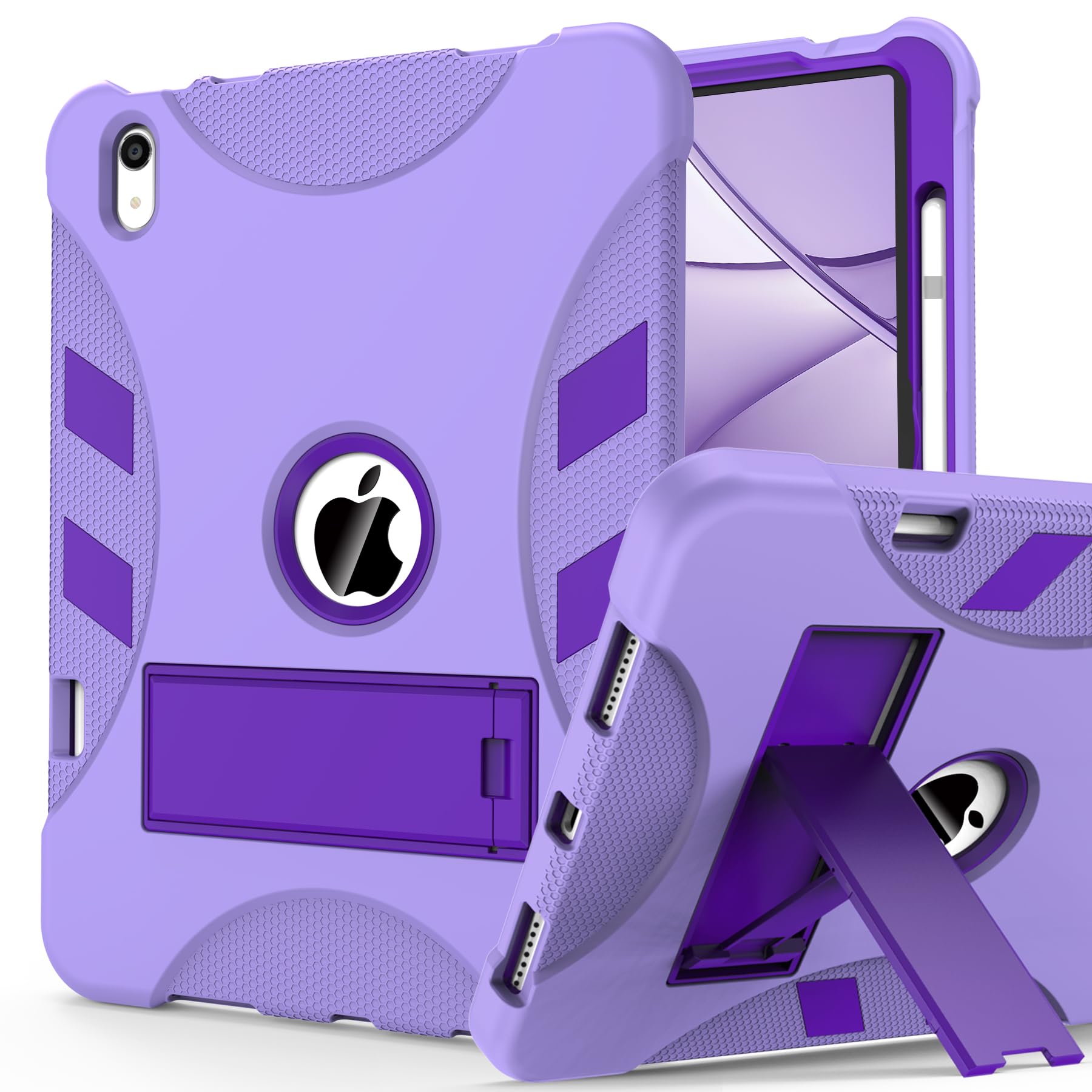 Rantice Military-Grade Tested Case for iPad (A16) 11th/10th Generation(2025/2022), Heavy Duty Shockproof Protective iPad Case with Kickstand & Pencil