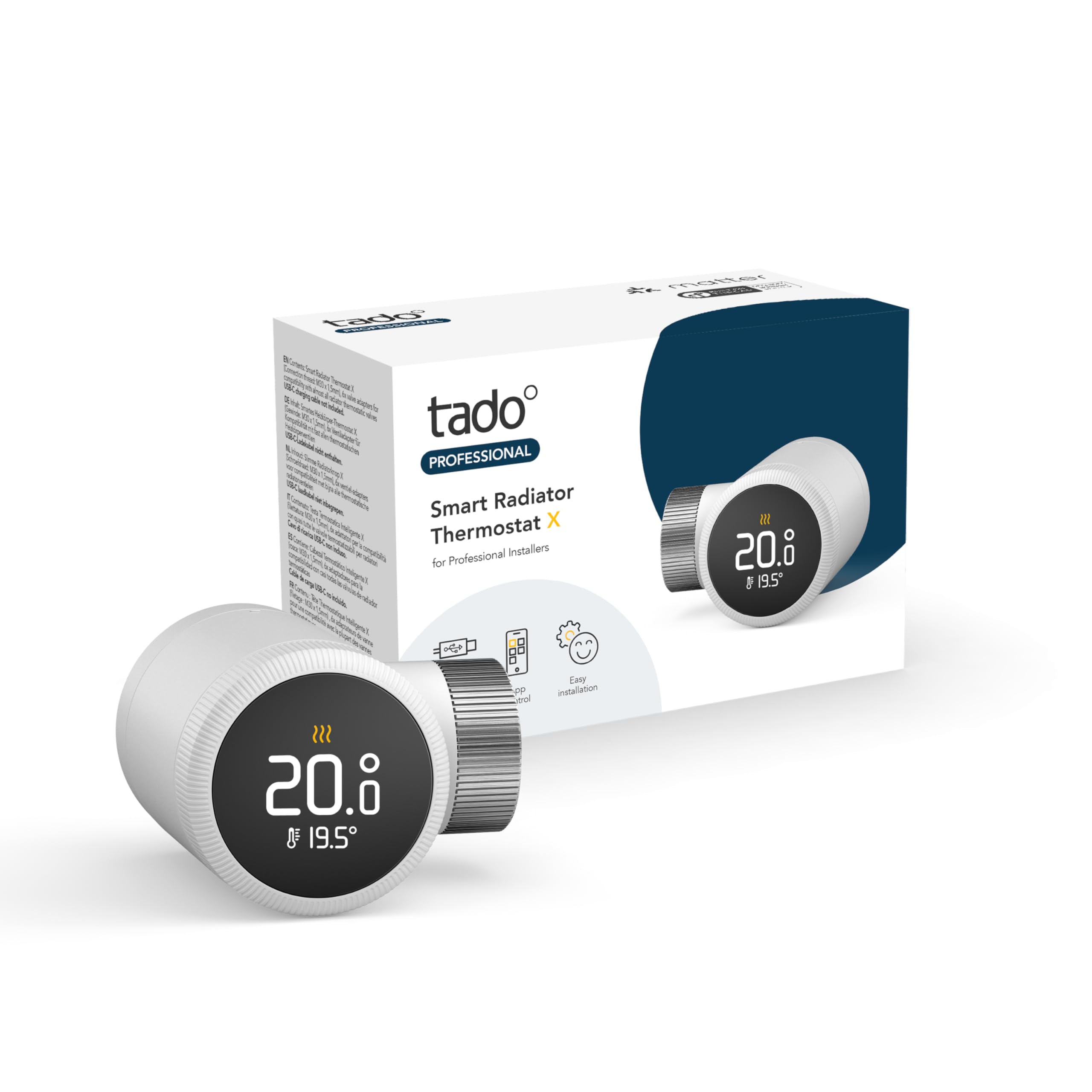 tado° Smart Radiator Thermostat X Smart Radiator Thermostat for Profis