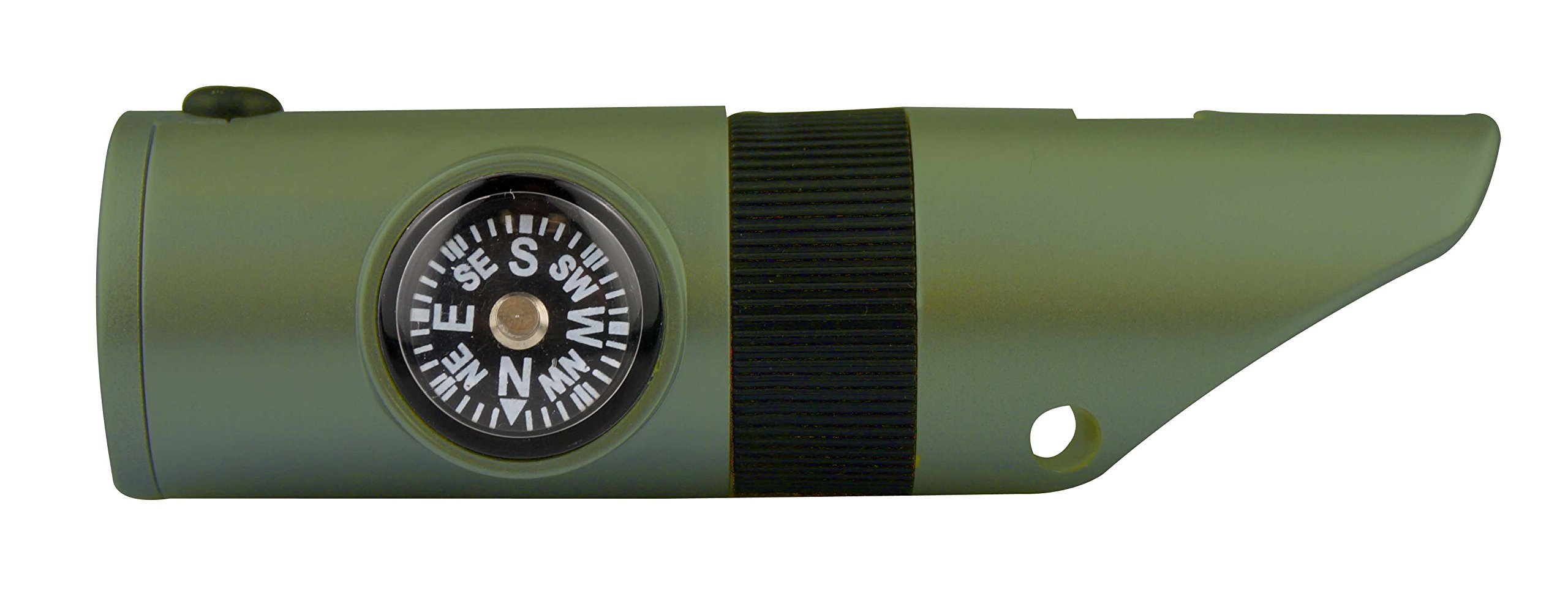 Se CCH7 – 1 g 7-in-1 Survival Whistle in verde