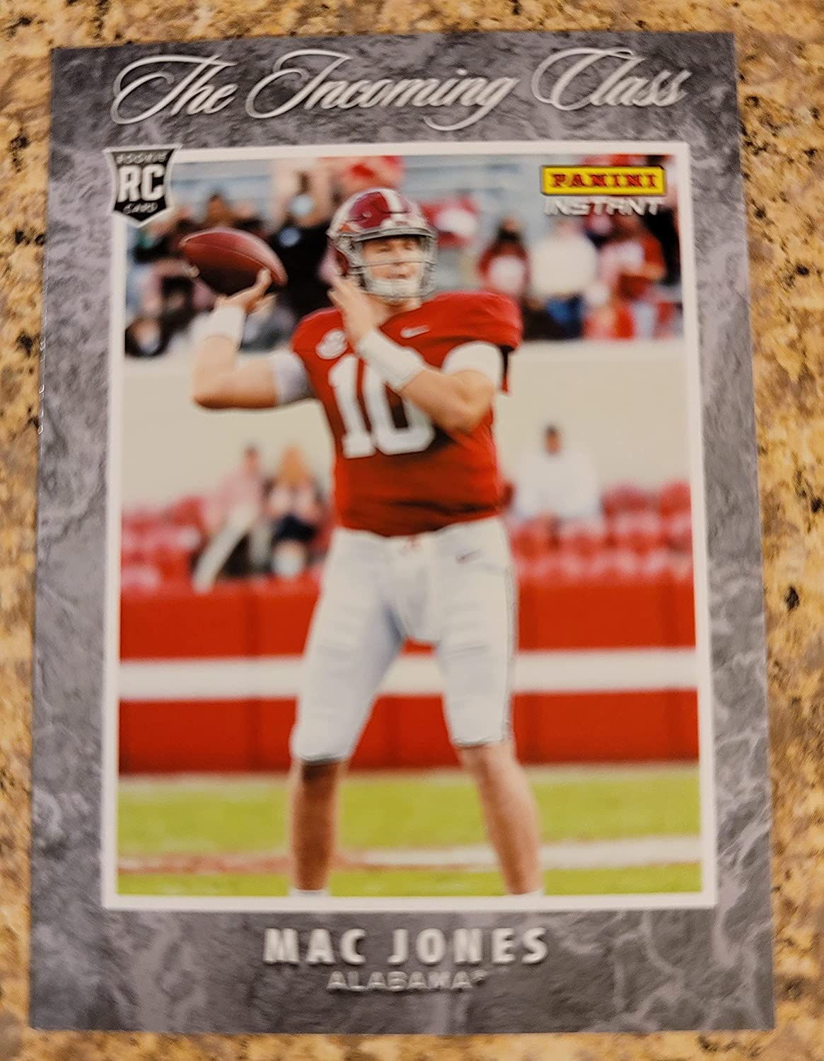 2021 Panini Instant Football #IC-MJ Mac Jones New England Patriots Rookie  Card The Incoming Class at Amazon's Sports Collectibles Store