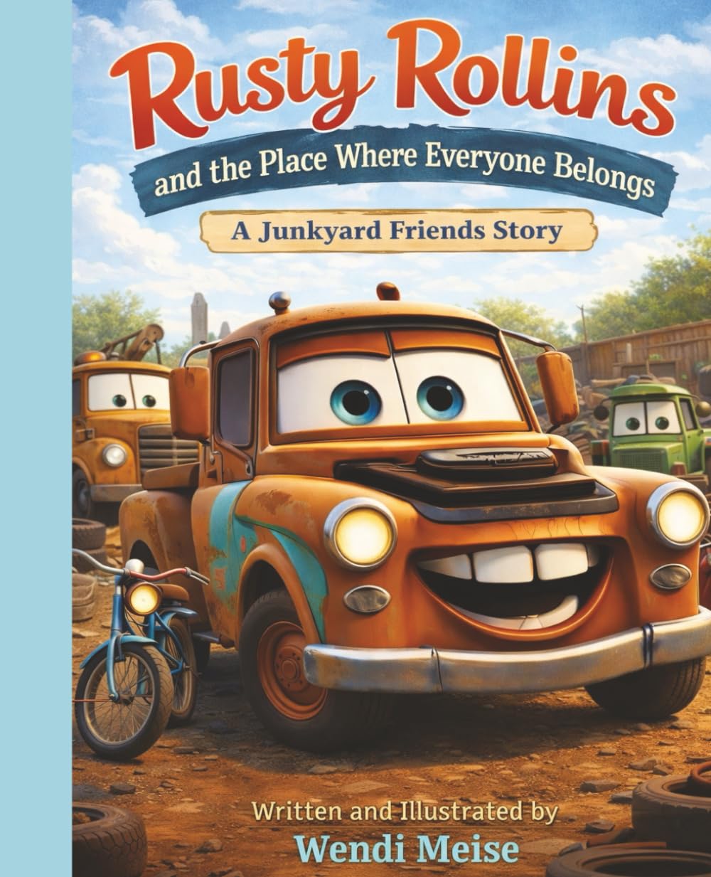 Rusty Rollins and the Place Where Everyone Belongs, A Heartwarming Junkyard Friends Story About Belonging, Acceptance, and Finding Your Home: A ... tells a story. Every friend has a place.)