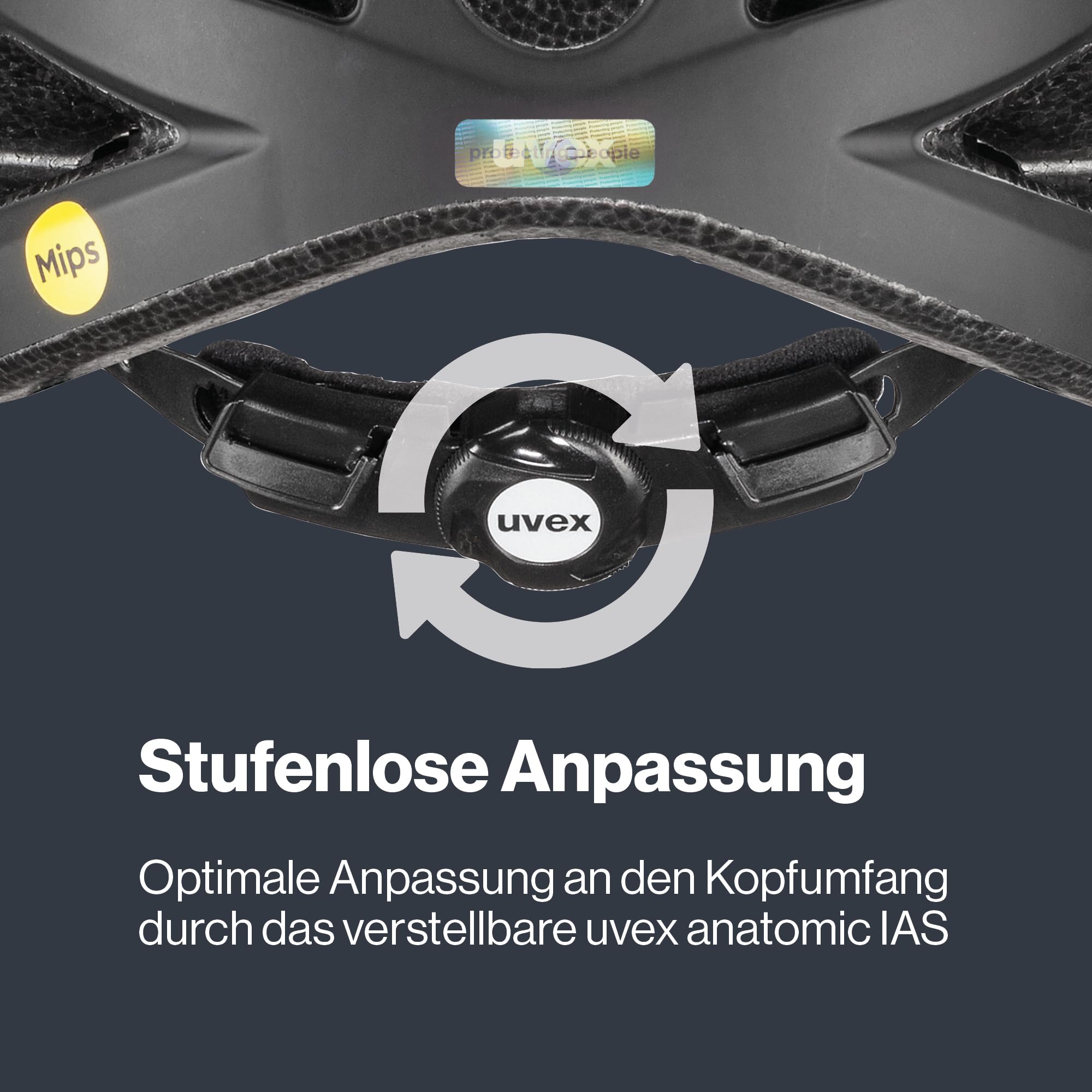uvex i-vo cc MIPS - Leichter Allround-Helm für Damen und Herren - MIPS-Sysytem - erweiterbar mit LED-Licht