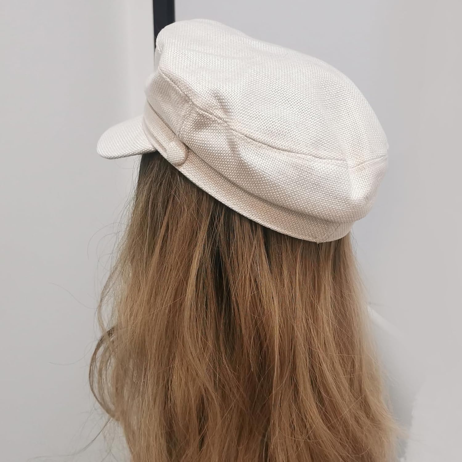 Summer Newsboy Hats for Women Fashion Breathable Baker Cabbie Cap Visor Beret Hat - Image 5
