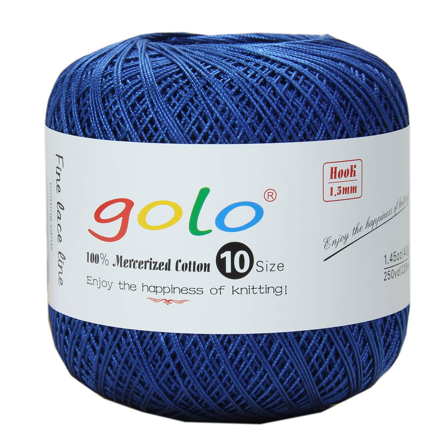 golo Crochet Thread Size 10 Cotton Yarn for Tatting Lace Thread 610 โ image 1