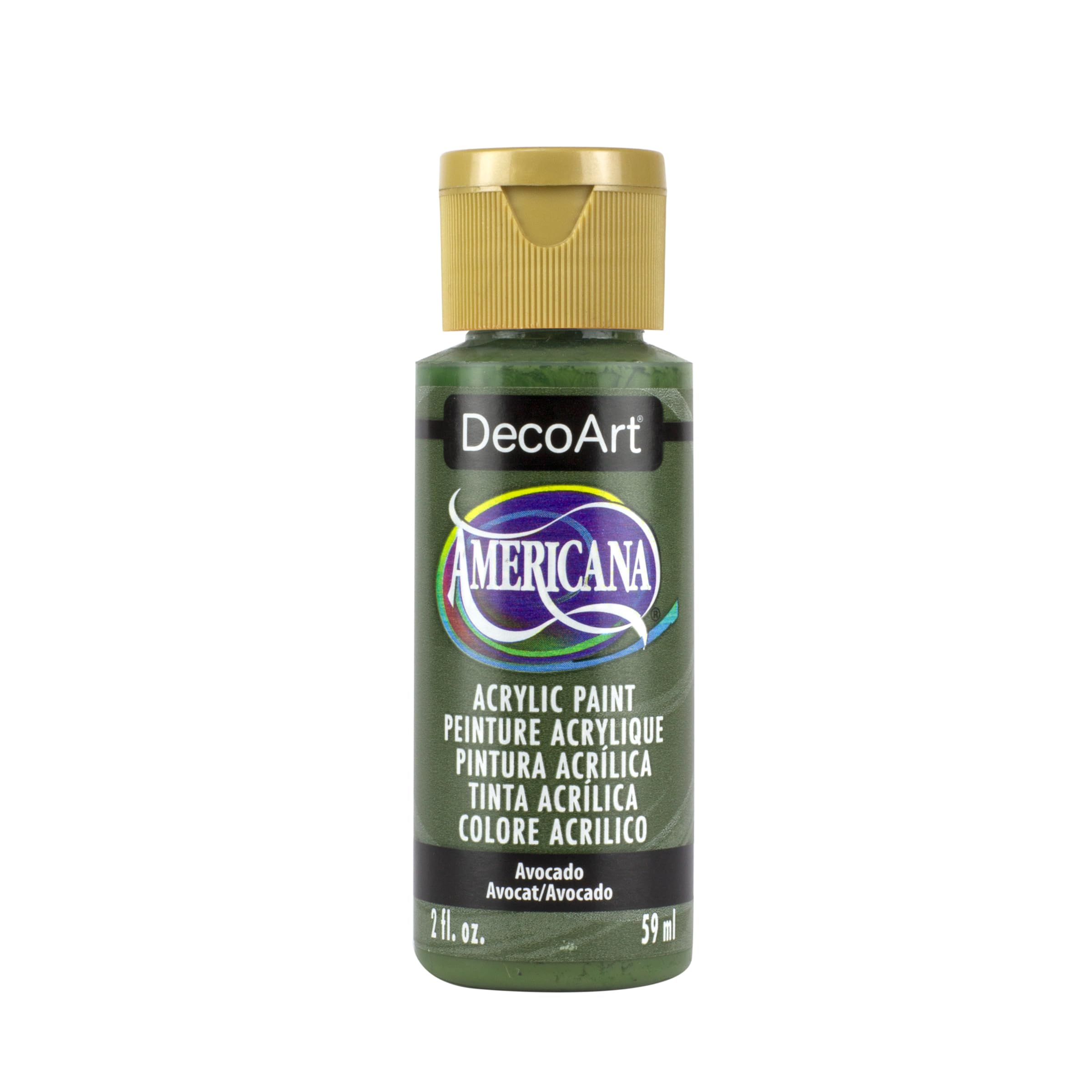 DecoArt Americana Acrylic Multi-Purpose Paint, Avocado
