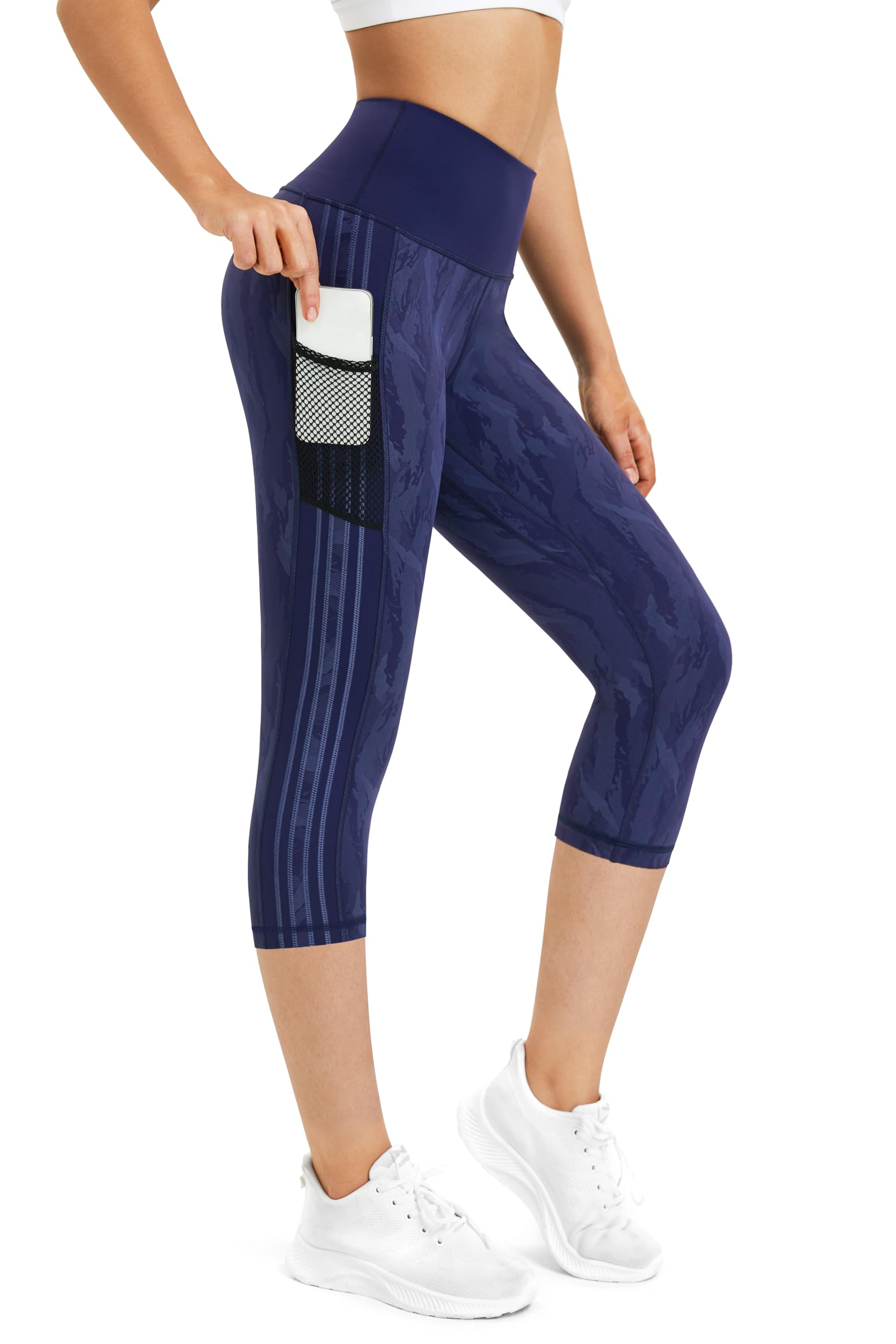 Buepeara Sport Leggings Damen Sporthose mit Taschen, High Waist Tights Laufhose Fitnesshose Für Sport & Alltag