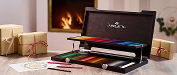 Faber-Castell Polychromos Artists' Color Pencils - Wood Case of 120