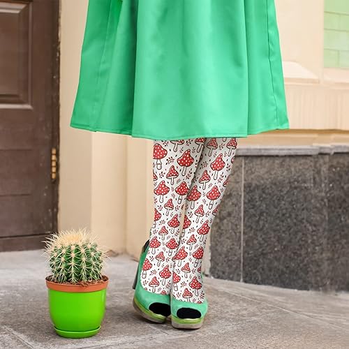 Vista 5 de devor plant Cute Mushrooms Funny Mushrooms Magic MushroomsMid calf socksKnee Socks Long Women's Socks Knee High Tube Sock Funny plant Cute Mushrooms