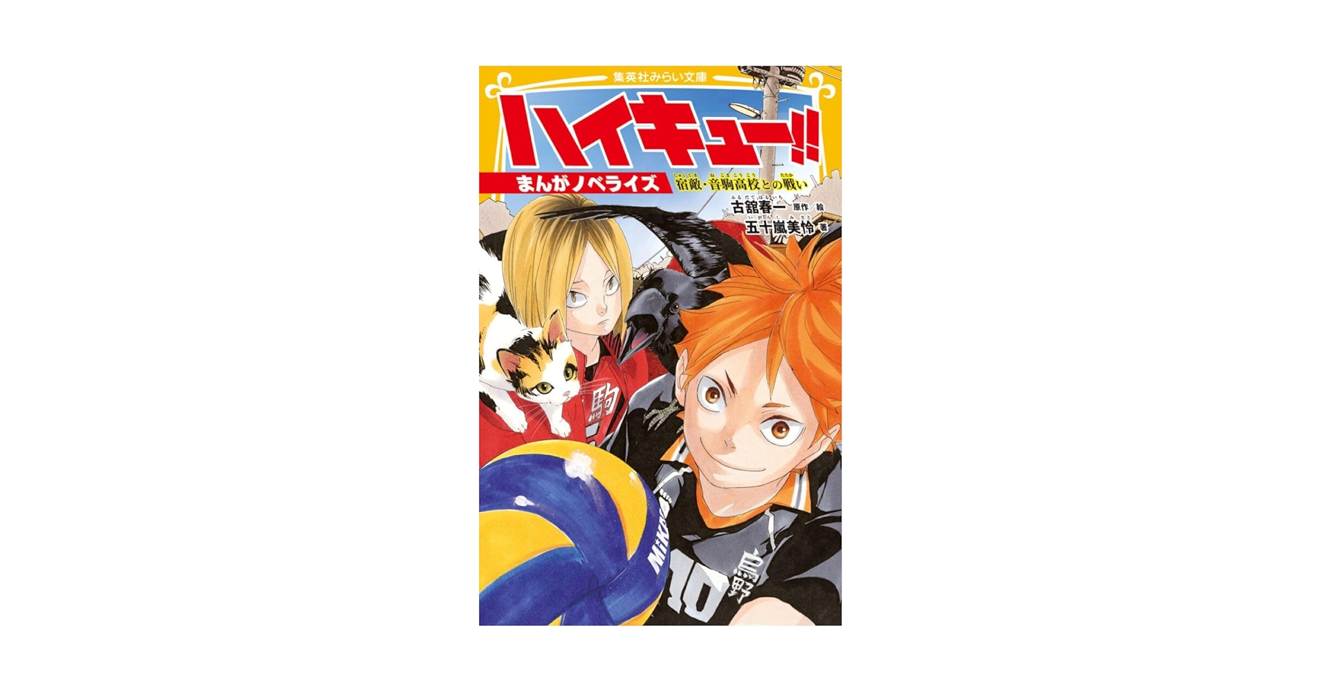 ハイキュー 漫画 マンガ 小説 ハイキュー‼』（古舘春一・著）初の原作ノベライズ『ハイキュー