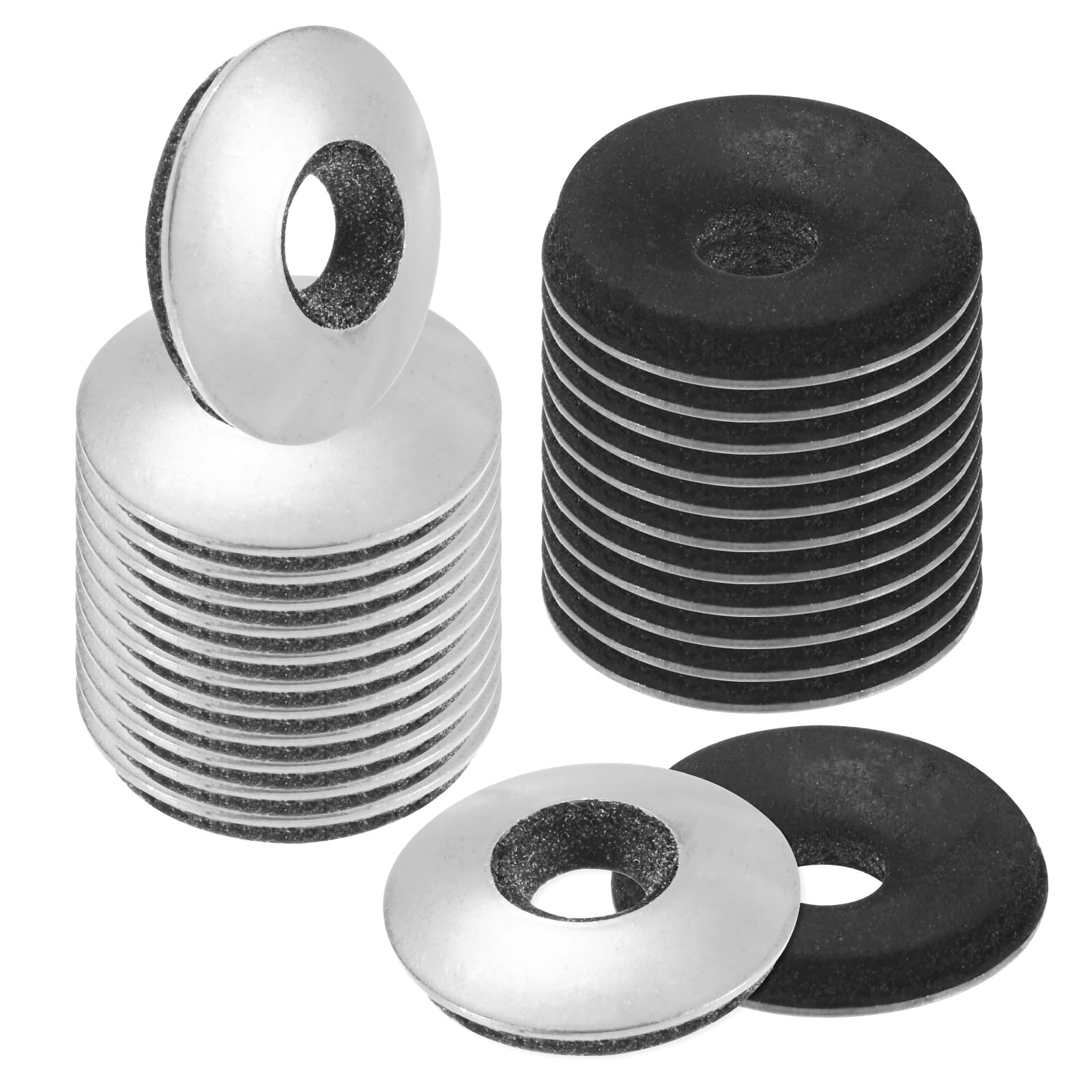 M METERXITY 60-Pack EPDM Bonded Sealing Rubber Washers #10 x 9/16" OD