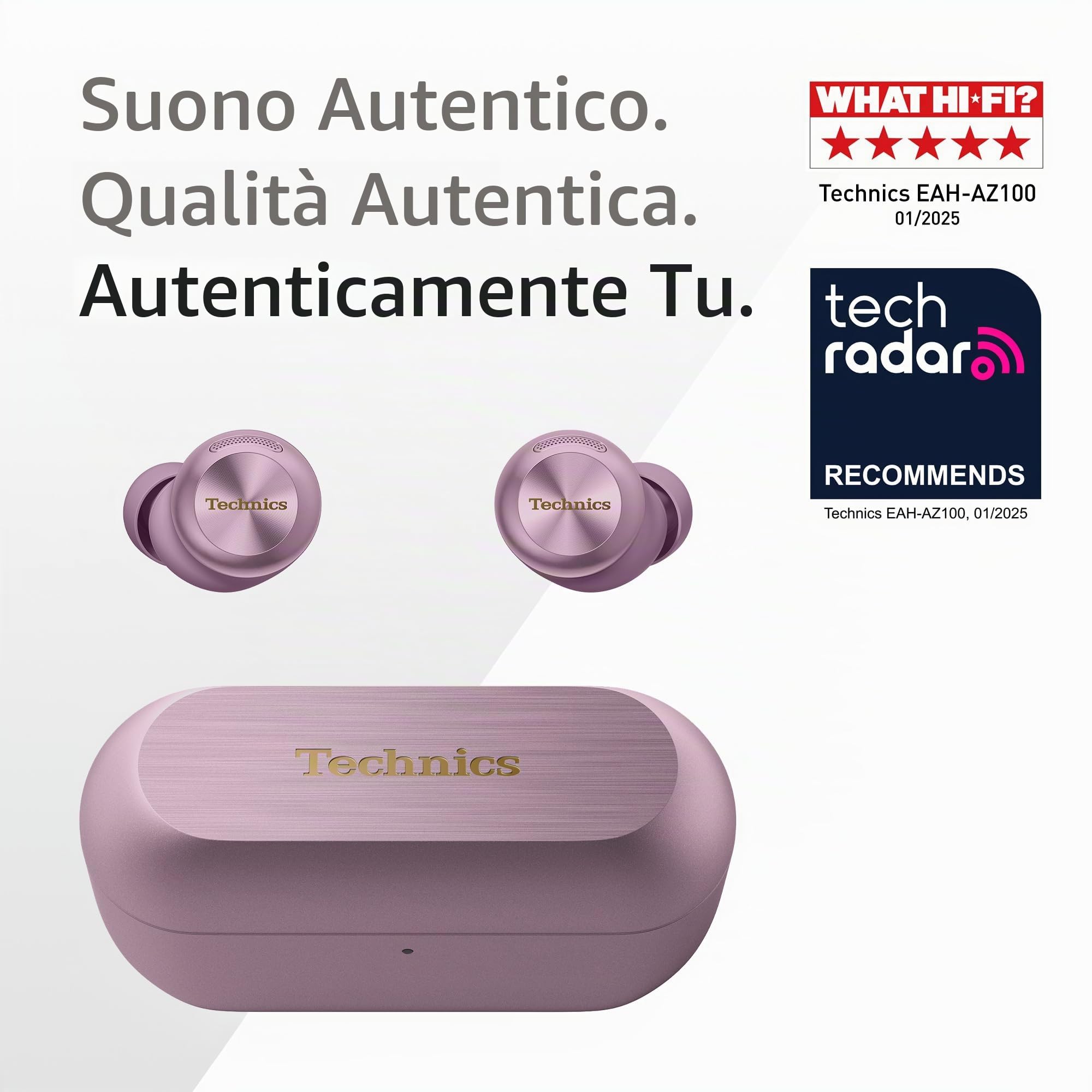 Technics EAH-AZ100 Auricolari True Wireless 10mm con Driver a Fluido Magnetico — immagine 2 di 15