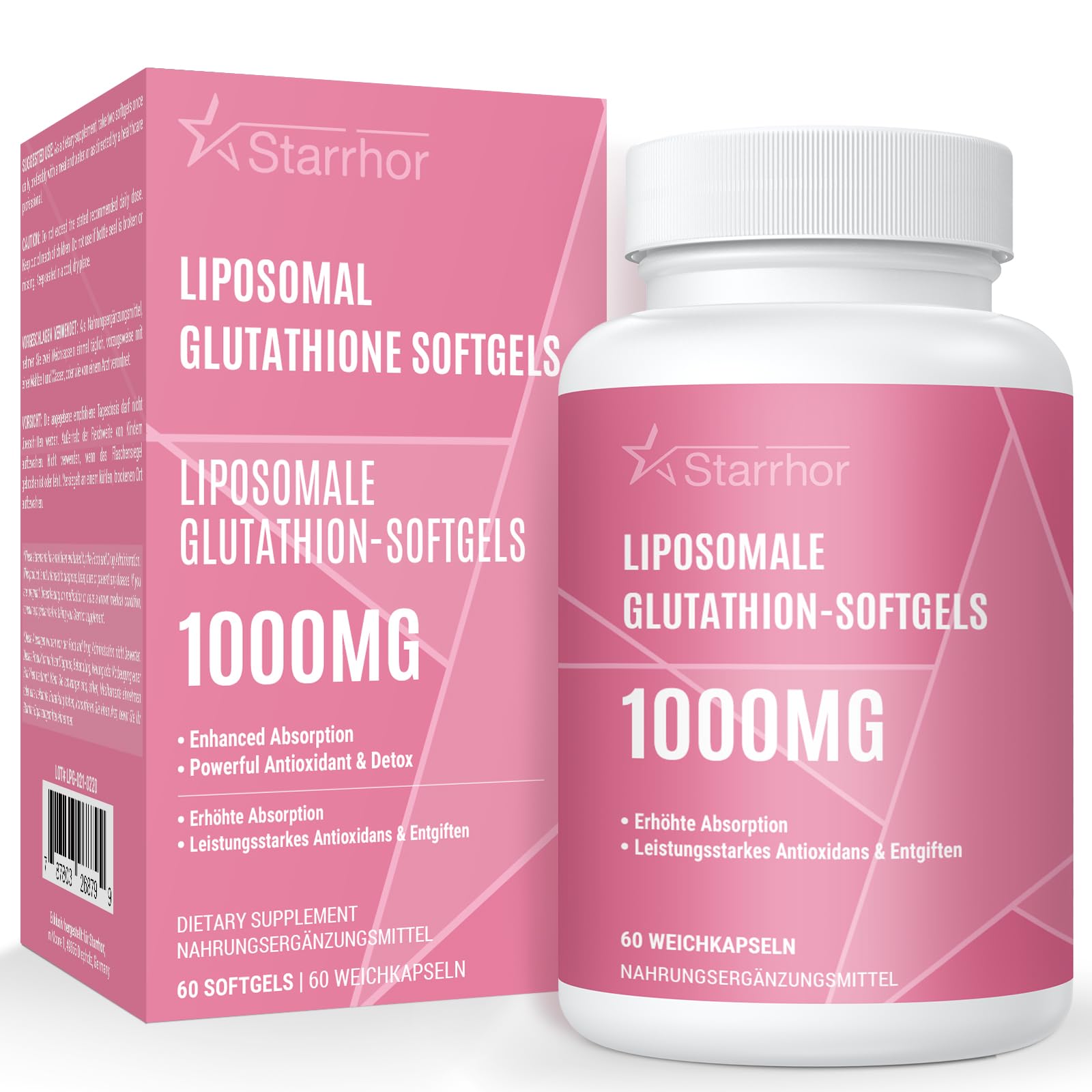 liposomales glutathion kaufen Nature Glow Glutathione Collagen glow (Strawberry & Cranberry)- Trendyol main image 0