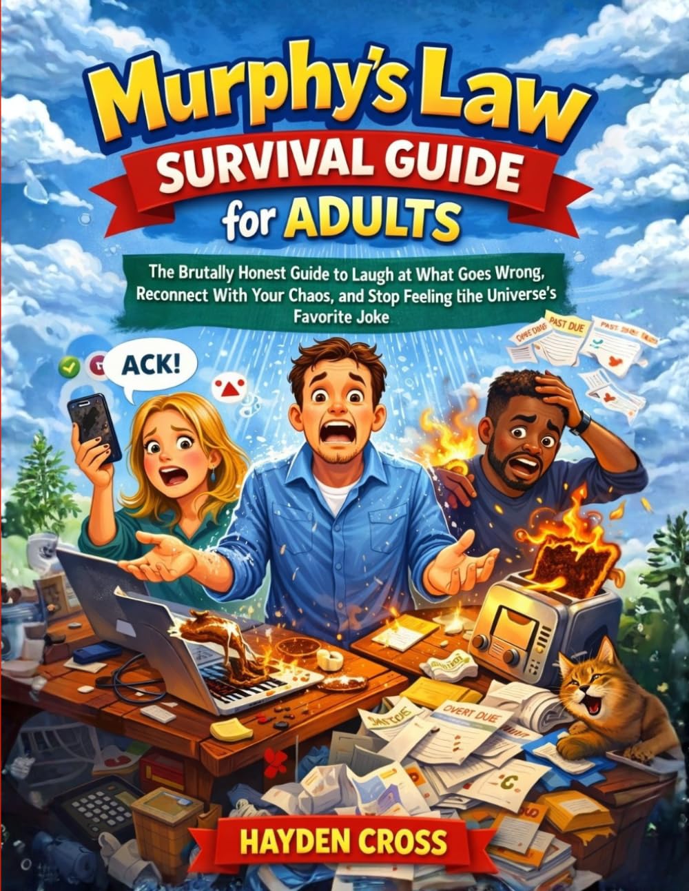 Murphy’s Law Survival Guide for Adults: The Brutally Honest Guide to Laugh at What Goes Wrong, Reconnect With Your Chaos, and Stop Feeling Like the Universe’s Favorite Joke