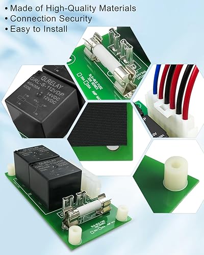 Miniatura 5 de Tablero de control de relé deslizante RV compatible con Power Gear Reemplazar 14-1130 140-1130 14-1096 246063 368859 con conector de arnés de cables